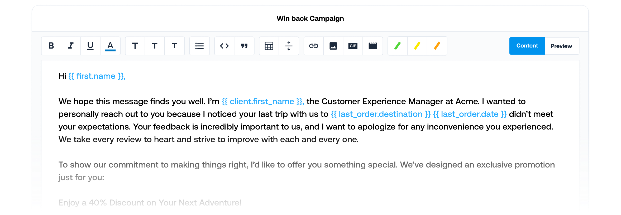 campaigns-engage-workflow-variables